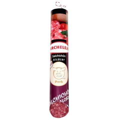 SALCHICHON VELA EXTRA ALCARAZ |KG|1,600|02