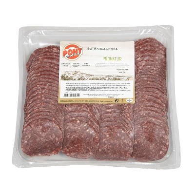 XXXL NEGRE LONCHAS 500 G.        |UN|0.500|06