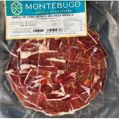 JAMON CEBO IBERICO C.CUCHILLO    |UD|0,100|20