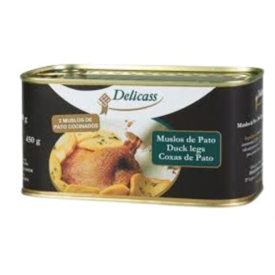 CONFIT DE PATO 2 MUSLOS                |UD| 0,650|06
