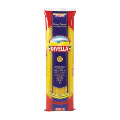 SPAGUETTI RISTOR.500 G. DIVELLA |UD| 0,500|36 SPAGUETTI RISTOR.500 G. DIVELLA |UD| 0,500|36