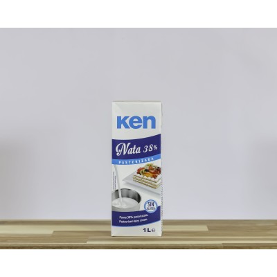 NATA 38% PASTERIZADA KEN 1 L.       |UD|1,000|12