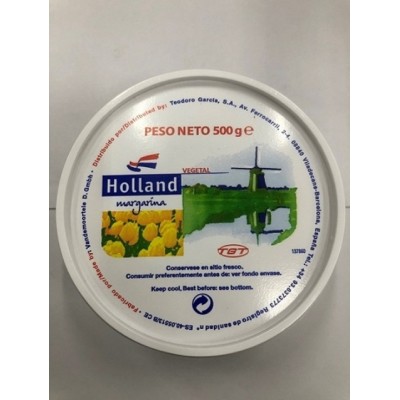 /MARGARINA HOLLAND VEG. 500 G.  |UD| 0,500|12