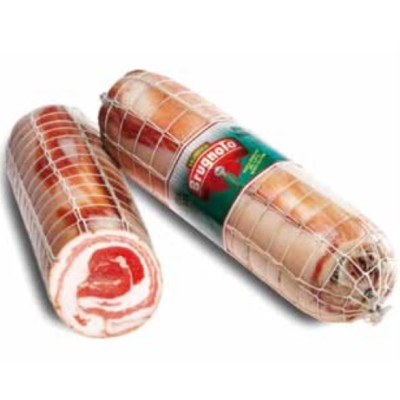 PANCETTA ARROTOLATTA A META    |KG| 2,000|06