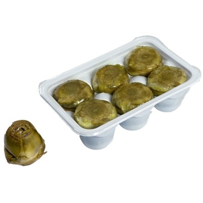 FLOR DE ALCACHOFA CONFITADA EN AOVE 6 UDS. 300 G.