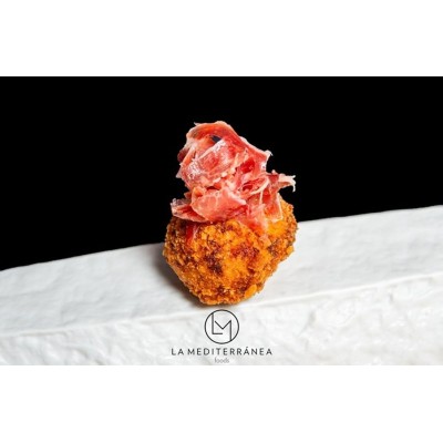 CROQUETA CREMOSA DE JAMON IBERICO 40 G. PACK 20 UDS.