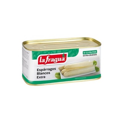 ESPARRAGO BLANCO EXTRA 9/12 UDS. L. 1 KG.