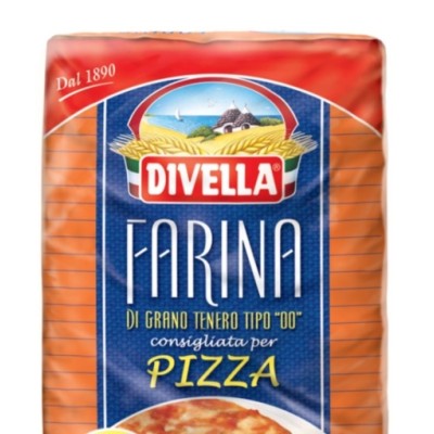 HARINA PARA PIZZA 00 DIVELLA 25 KG.