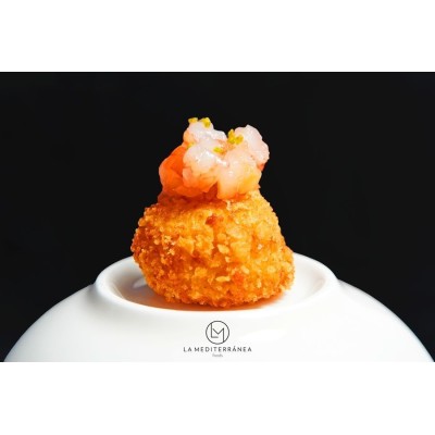 CROQUETA DE GAMBAS AL AJILLO 40 G. PACK 20 UDS.