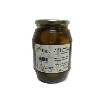 HIGOS ENTEROS CARMELIZADOS AL VINAGRE DE JEREZ 1 KG.