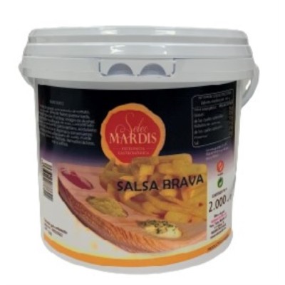 SALSA BRAVA CUBO 2000 ML. SELEC MARDIS