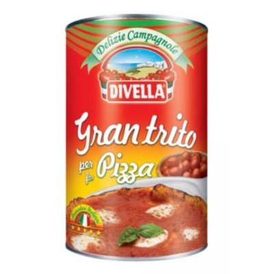 TOMATE PARA PIZZA GRAN TRITO DIVELLA 4 KG.
