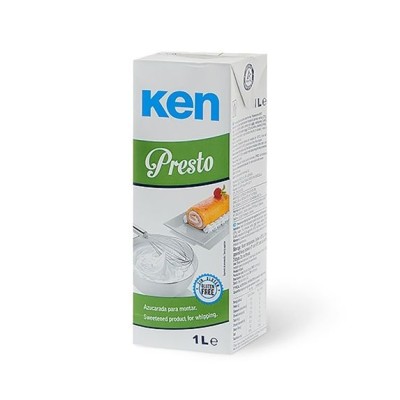 KEN PRESTO UHT AZUCARADO 1 L.
