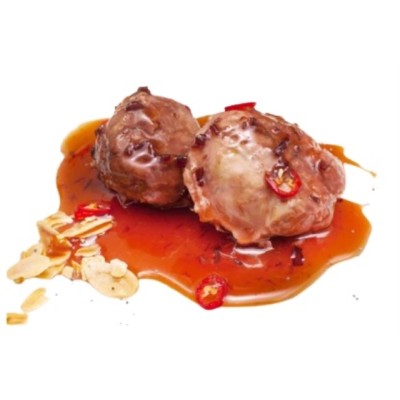 CARRILLADA DE CERDO CONFITADA SIN HUESO 300 G.