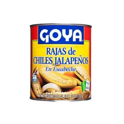 JALAPEÑO VERDE EN RODAJAS 3 KG.