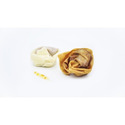 CRUJIENTE DE POLLO Y YUZU 15 G. PACK 50 UDS.
