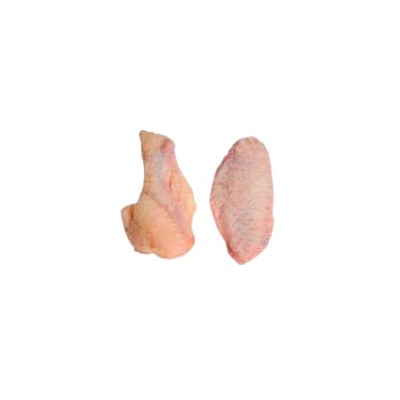 ALAS DE POLLO CORTADAS SIN PUNTA IQF 5 KG.