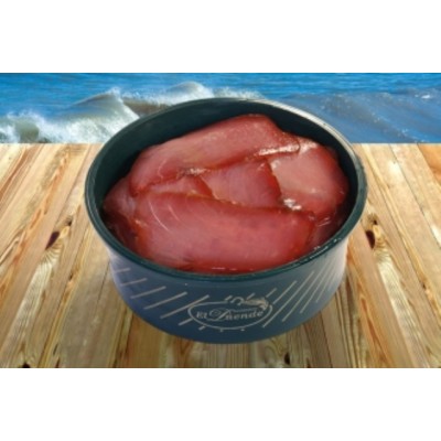 ATUN AHUMADO EN ACEITE 1 KG.