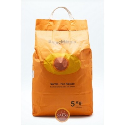 PAN RALLADO FINO 5 KG.