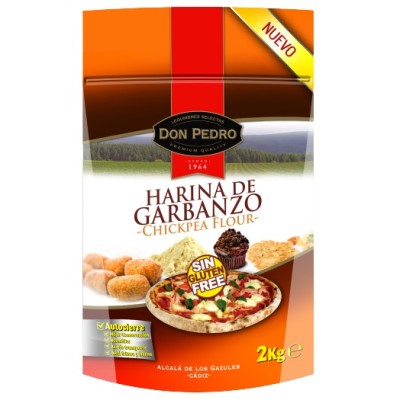 HARINA DE GARBANZOS 2 KG.