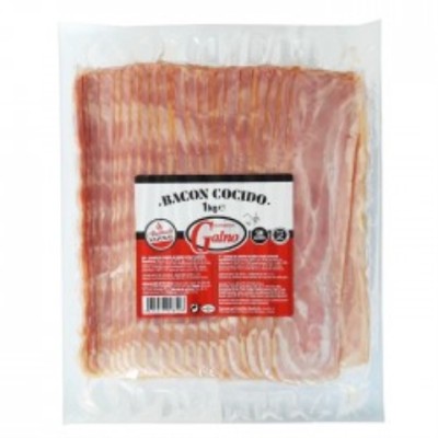 BACON AHUMADO NATURAL LONCHAS 1 KG.