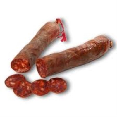 CHORIZO CEBO IBERICO PRIMERA 1,1 KG.