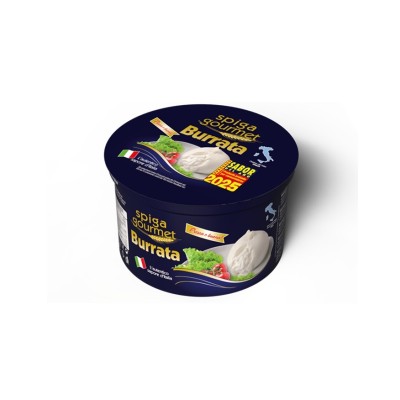 QUESO BURRATA VASETTO GOURMET 125 G. SPIGA