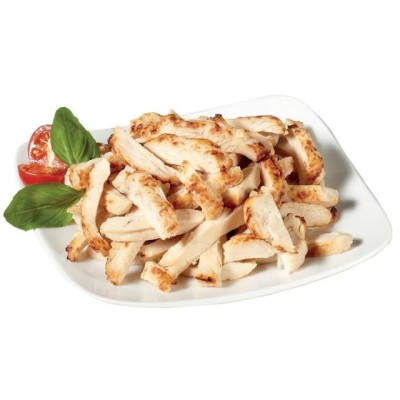 TIRAS DE PECHUGA DE POLLO ASADAS IQF 2,5 KG.