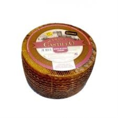 QUESO DE OVEJA DE LECHE CRUDA CURADO AHUMADO 3 KG.