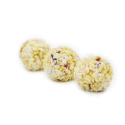 ESFERA DE ALMENDRAS, QUESO DE CABRA Y ARANDANOS 9 G. PACK 54