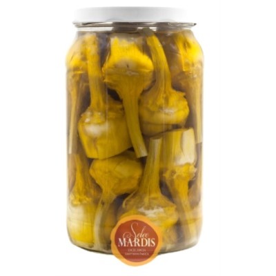 ALCACHOFA CONFITADA CON ACEITE DE OLIVA VIRGEN EXTRA 1,6 KG.